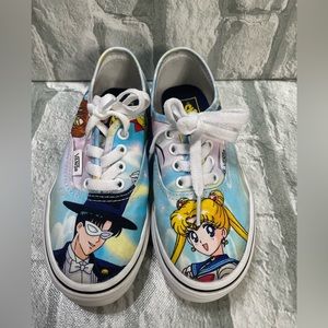 Sailor Moon Vans Little Girl Size 1